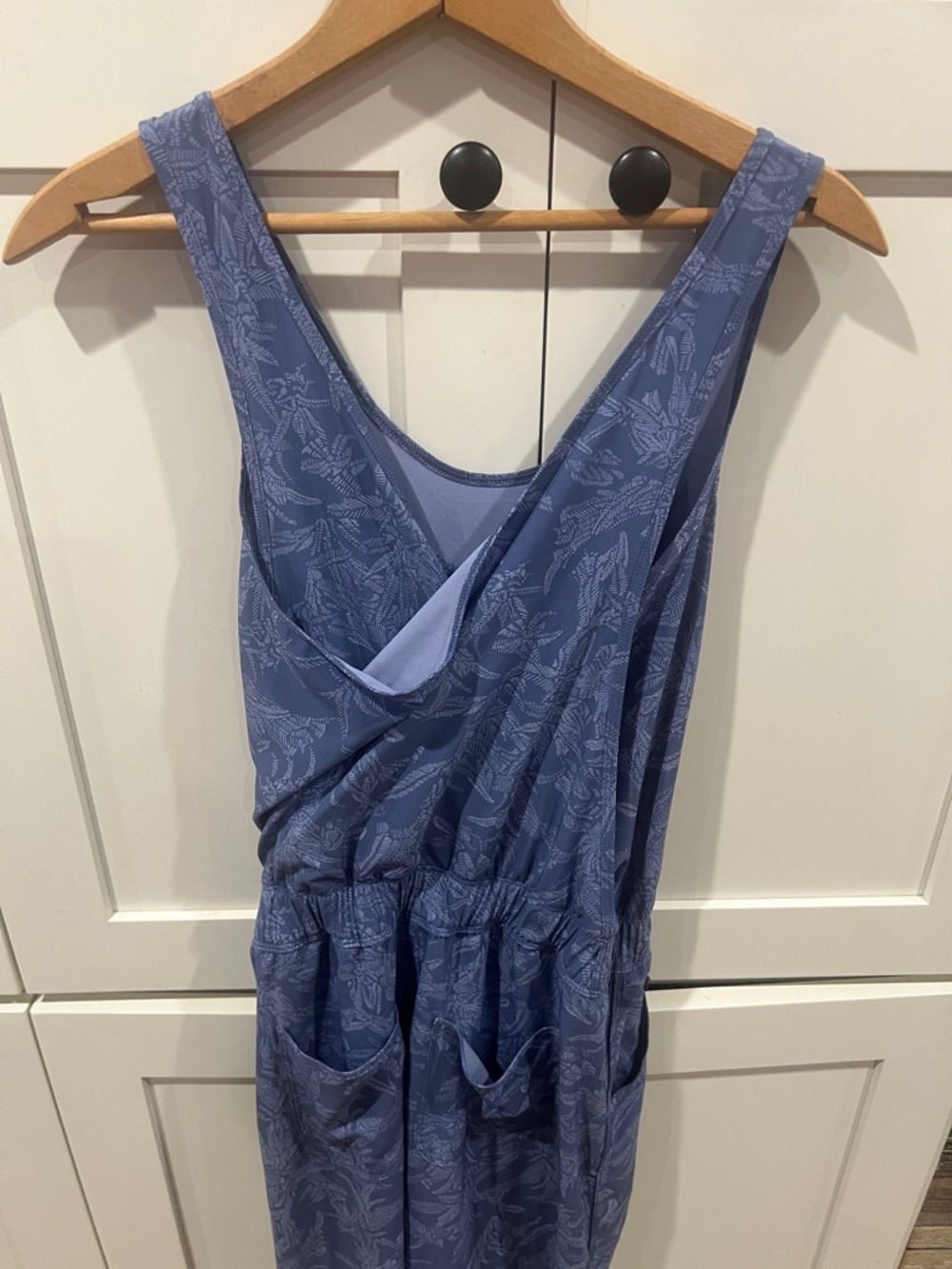 Patagonia Blue Floral-Print Jumpsuit - Picture 8 of 8